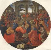 Domenico Ghirlandaio The Adoration of the Magi oil painting on canvas
